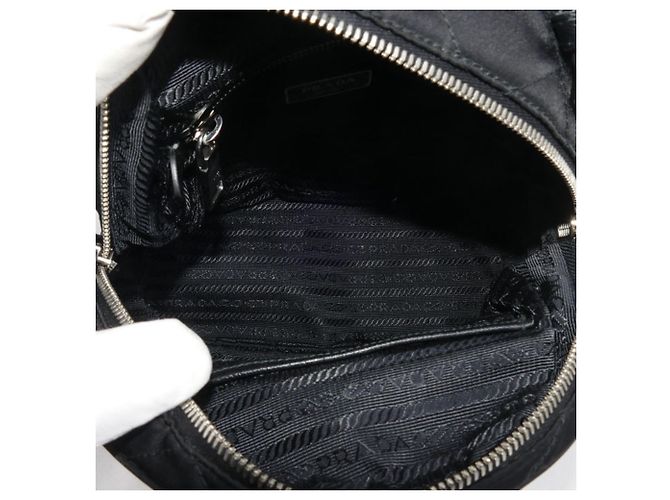 Mochila Prada Tessuto Impunto Negro - vista 5