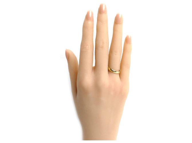 Autre Marque Anello Fascia Classica Tiffany in Oro Giallo 18K - vista 6