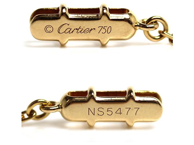 Collana Cartier C Heart in oro giallo 18K - vista 6