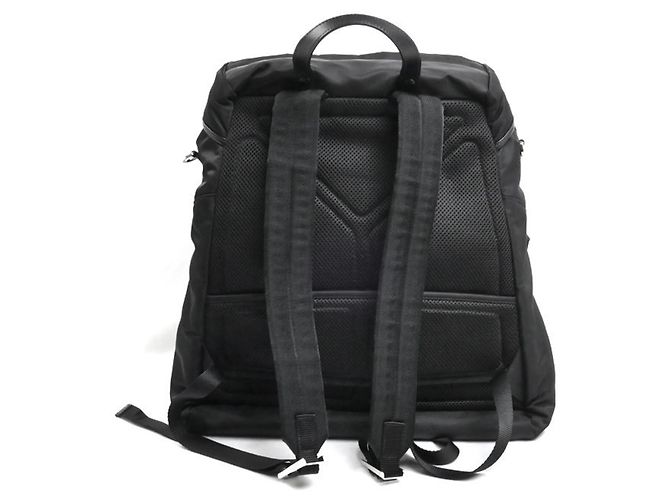 Prada Tessuto Re-Nylon Backpack Black - view 2