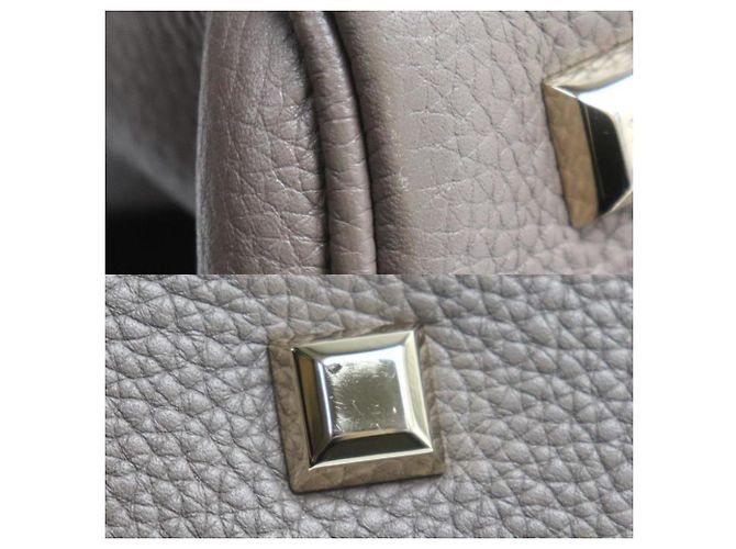 Borsa a tracolla 2-Way Studio Small Salvatore Ferragamo Grigio - vista 8
