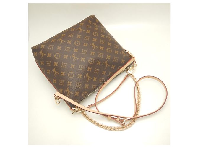 Sac à main Louis Vuitton Monogram Multipass Marron - vue 3