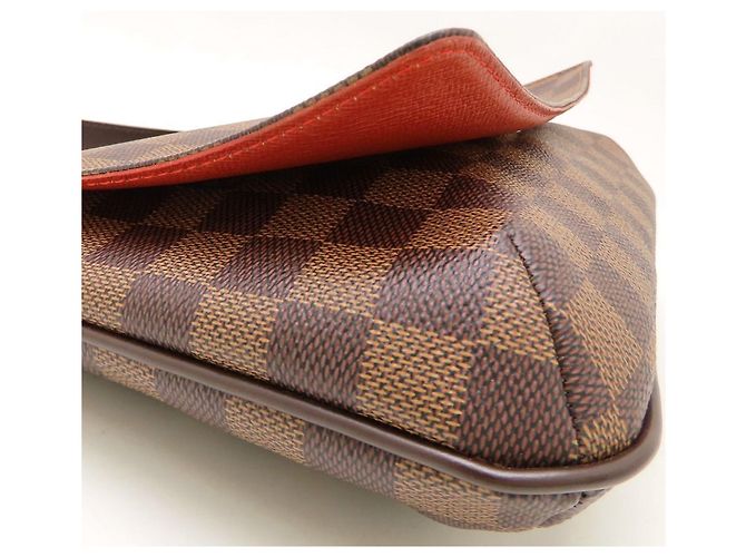 Borsa a tracolla lunga Louis Vuitton Damier Musette Tango Damier ebene - vista 19