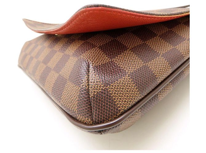 Borsa a tracolla lunga Louis Vuitton Damier Musette Tango Damier ebene - vista 20