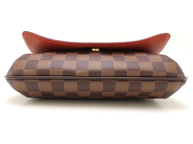 Borsa a tracolla lunga Louis Vuitton Damier Musette Tango Damier ebene - vista 4