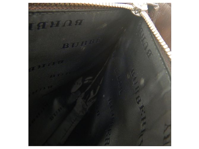 Borsa Burberry Nova Check Marrone - vista 21