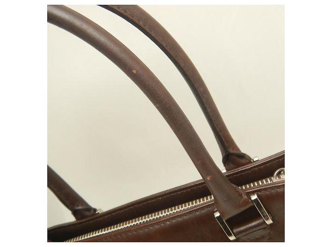 Borsa Burberry Nova Check Marrone - vista 9