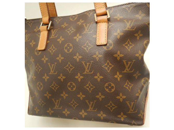 Saco Cabas Piano Monogram Louis Vuitton Marrom - vista 10