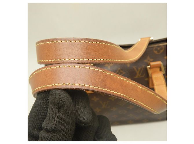 Saco Cabas Piano Monogram Louis Vuitton Marrom - vista 12