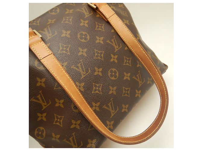 Saco Cabas Piano Monogram Louis Vuitton Marrom - vista 9