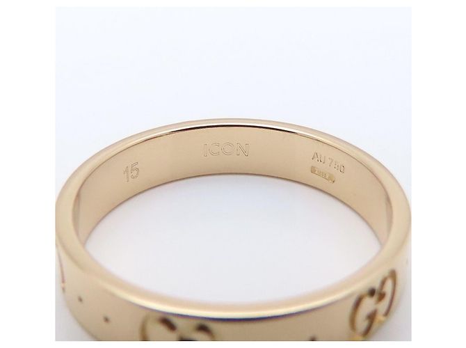 Gucci Icon Band Ring aus 18K Roségold - Ansicht 5