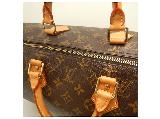 Louis Vuitton Monogram Speedy 40 Handtasche Braun - Ansicht 15