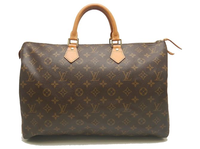 Louis Vuitton Monogram Speedy 40 Handtasche Braun - Ansicht 2