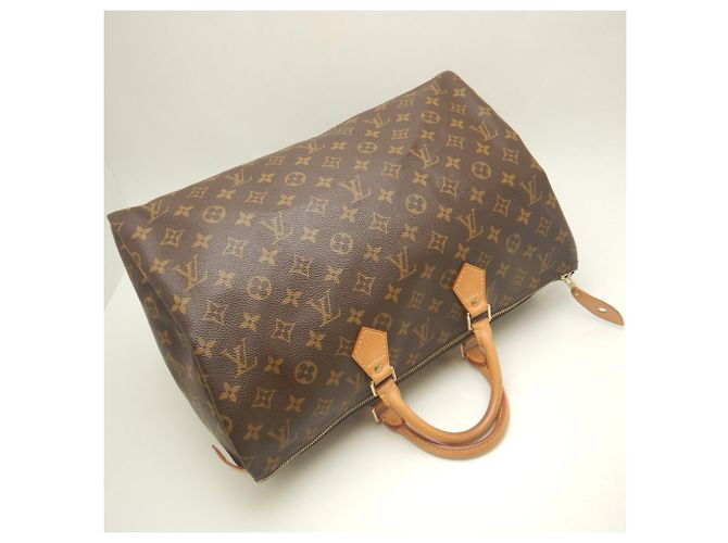 Louis Vuitton Monogram Speedy 40 Handtasche Braun - Ansicht 3