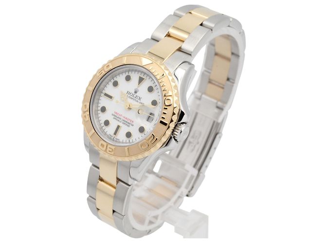 Orologio da Polso Rolex Yachtmaster 29 Quadrante Bianco - vista 2