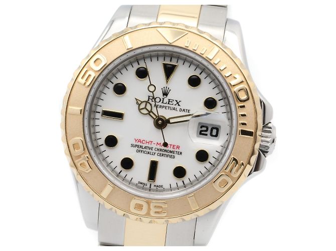 Orologio da Polso Rolex Yachtmaster 29 Quadrante Bianco - vista 3