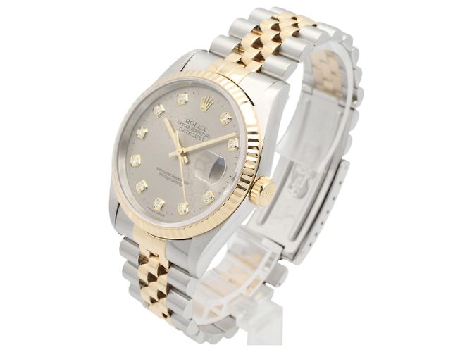 Relógio Rolex Datejust 10P Diamond T-serial - vista 2