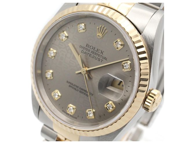 Relógio Rolex Datejust 10P Diamond T-serial - vista 3