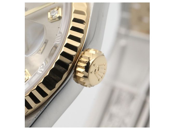 Relógio Rolex Datejust 10P Diamond T-serial - vista 6