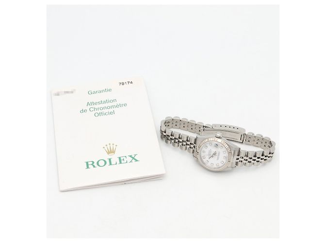 Orologio Rolex Datejust 10P Diamond - vista 10