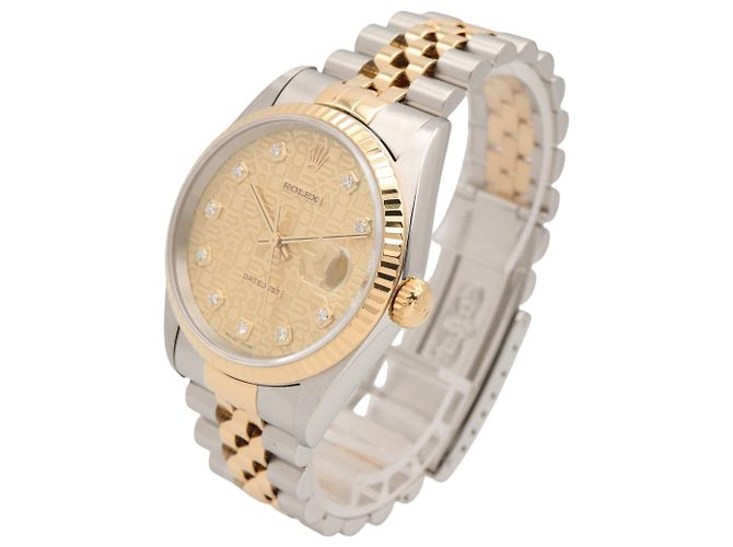 Orologio Rolex Datejust 10P Diamond W-serial - vista 2