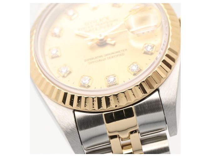 Relógio Rolex Datejust 10P Diamond - vista 10