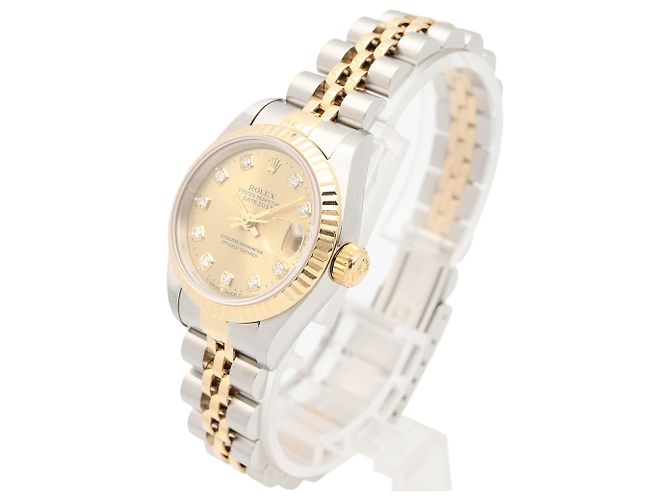 Relógio Rolex Datejust 10P Diamond - vista 2