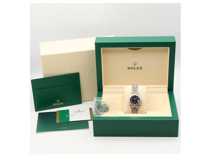 Orologio da polso Rolex Datejust in oro rosa 18K e acciaio inossidabile - vista 11
