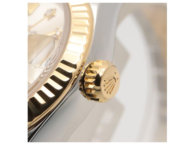 Rolex Datejust 28 Diamanten Armbanduhr - Ansicht 6
