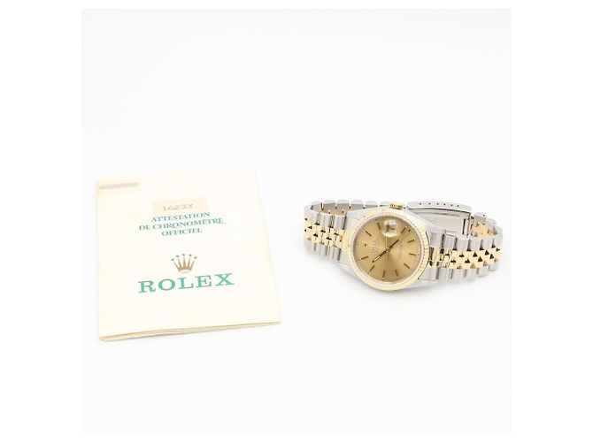 Orologio Rolex Datejust Champagne Bar - vista 10