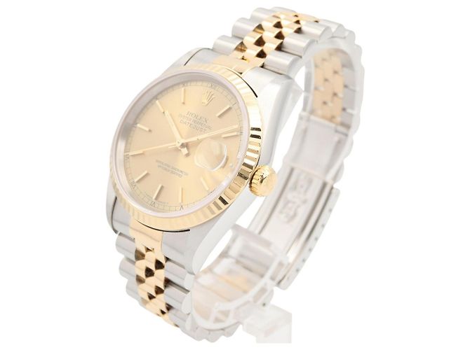 Orologio Rolex Datejust Champagne Bar - vista 2