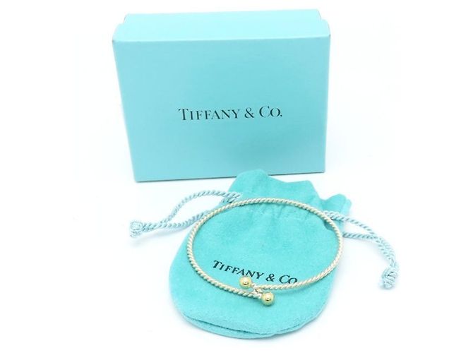 Autre Marque Tiffany & Co. Bracciale rigido Twist con chiusura a gancio - vista 4