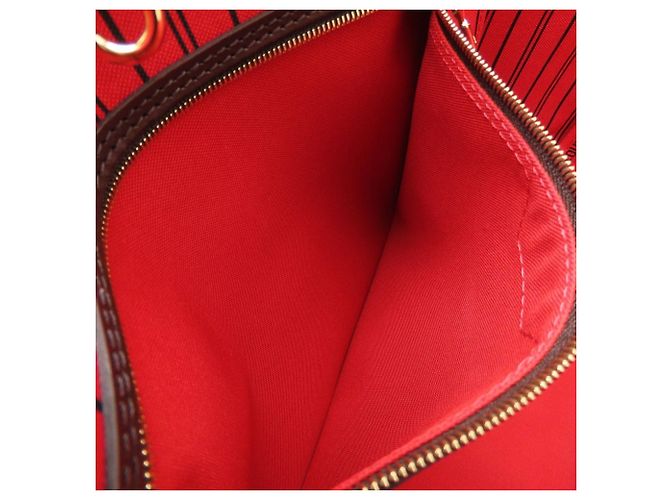Bolso Tote Louis Vuitton Damier Neverfull MM Damier ebene - vista 10