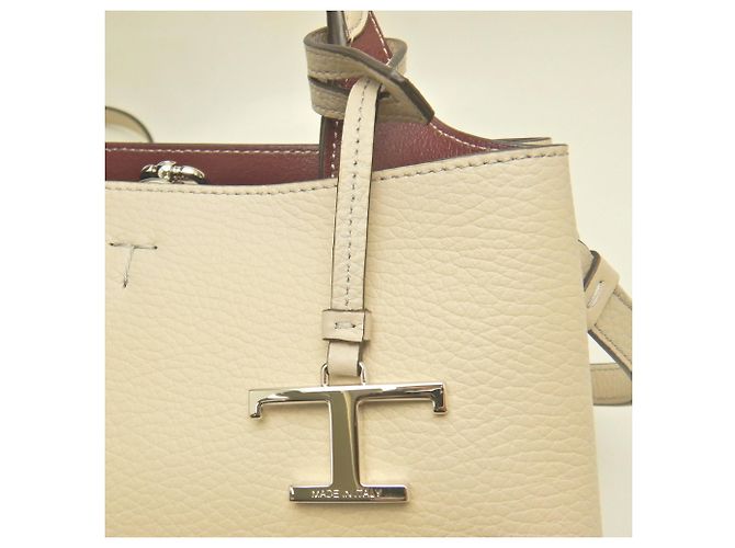 Borsa a mano Tod's T-Timeless Micro Marrone - vista 14