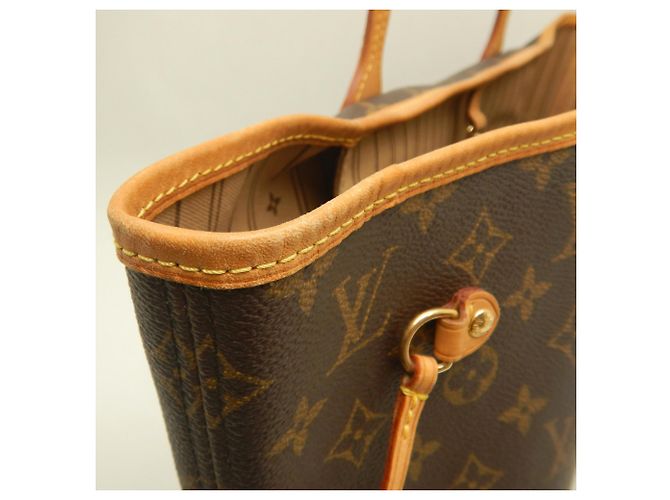 Louis Vuitton Monogram Neverfull MM Tote Bag Braun - Ansicht 12