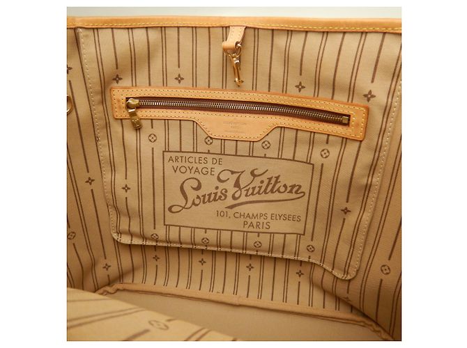 Louis Vuitton Monogram Neverfull MM Tote Bag Braun - Ansicht 20