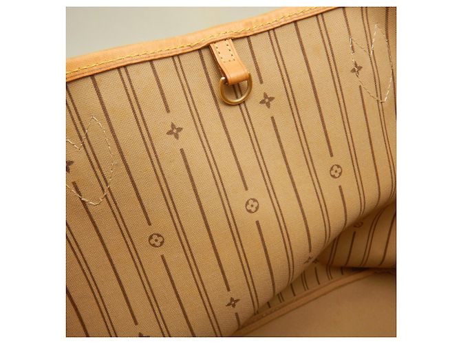 Louis Vuitton Monogram Neverfull MM Tote Bag Braun - Ansicht 22