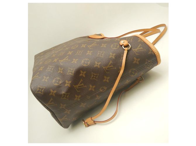 Louis Vuitton Monogram Neverfull MM Tote Bag Braun - Ansicht 4