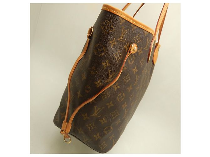 Louis Vuitton Monogram Neverfull MM Tote Bag Braun - Ansicht 6