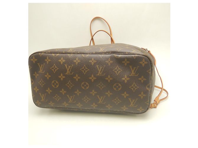 Louis Vuitton Monogram Neverfull MM Tote Bag Braun - Ansicht 7