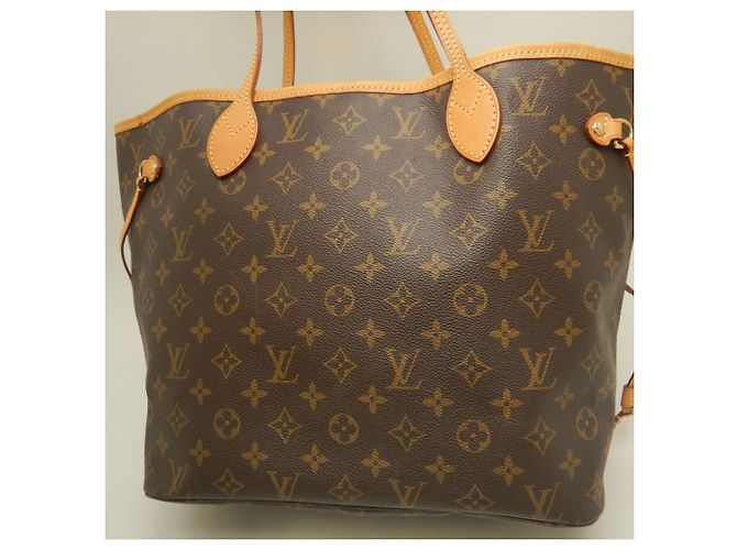 Louis Vuitton Monogram Neverfull MM Tote Bag Braun - Ansicht 8