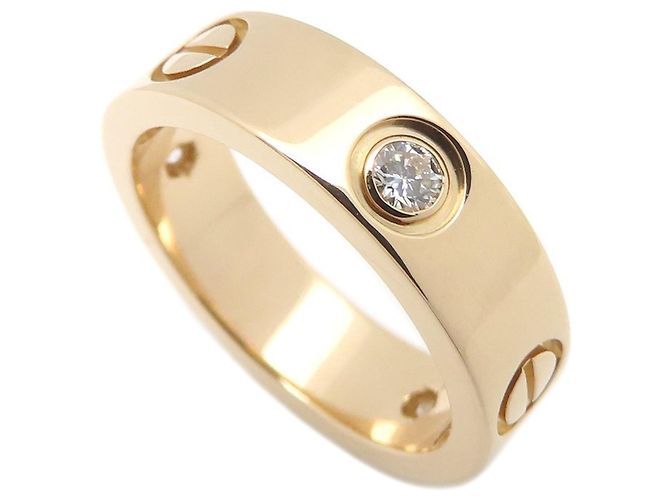 Anello Cartier Love in oro rosa 18K - vista 2