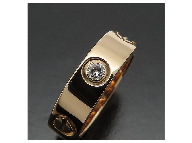 Anello Cartier Love in oro rosa 18K - vista 6