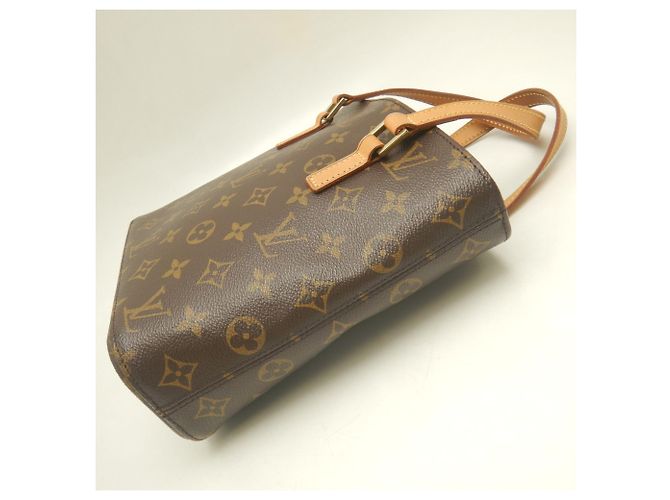 Bolsa Louis Vuitton Monogram Vavin PM Marrom - vista 4