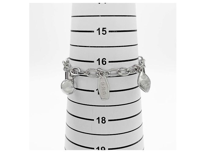 Autre Marque Bracciale rigido Tiffany & Co. 1837 Element 5 con charm - vista 7