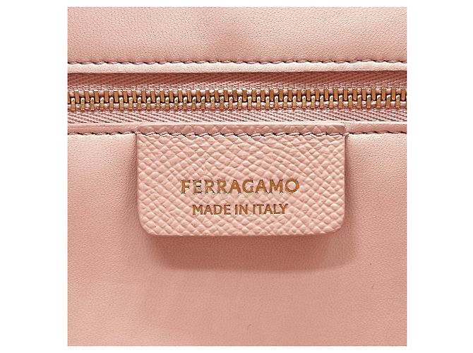 Borsa Tote Vara Rosa Salvatore Ferragamo - vista 10