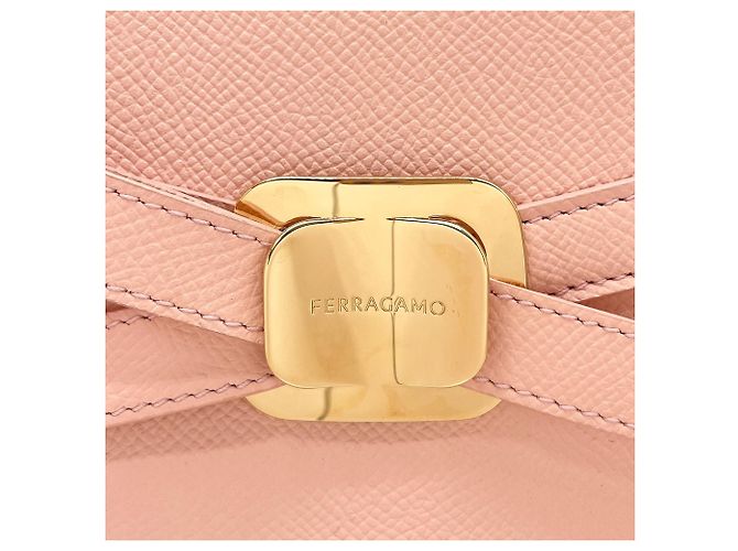 Borsa Tote Vara Rosa Salvatore Ferragamo - vista 11