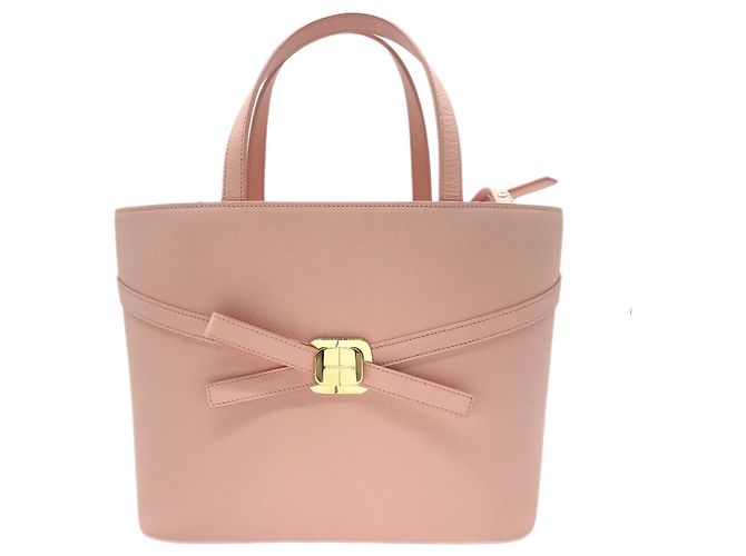 Borsa Tote Vara Rosa Salvatore Ferragamo - vista 2