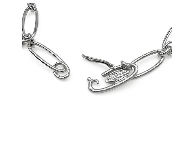 Autre Marque Bracciale a catena Tiffany & Co. Elsa Peretti con 5 ciondoli Argento - vista 3
