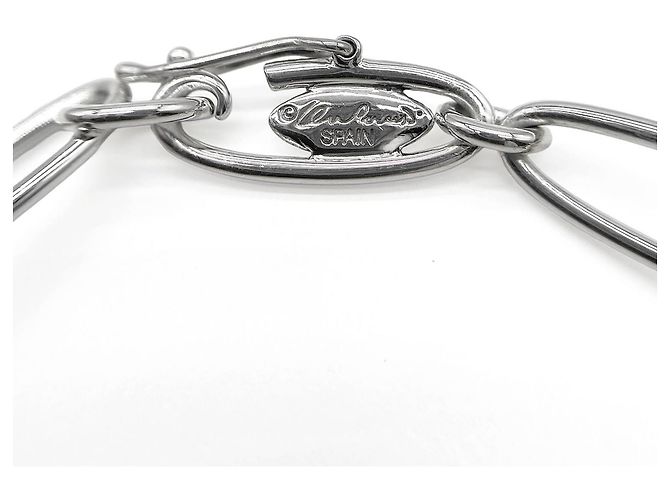 Autre Marque Bracciale a catena Tiffany & Co. Elsa Peretti con 5 ciondoli Argento - vista 4